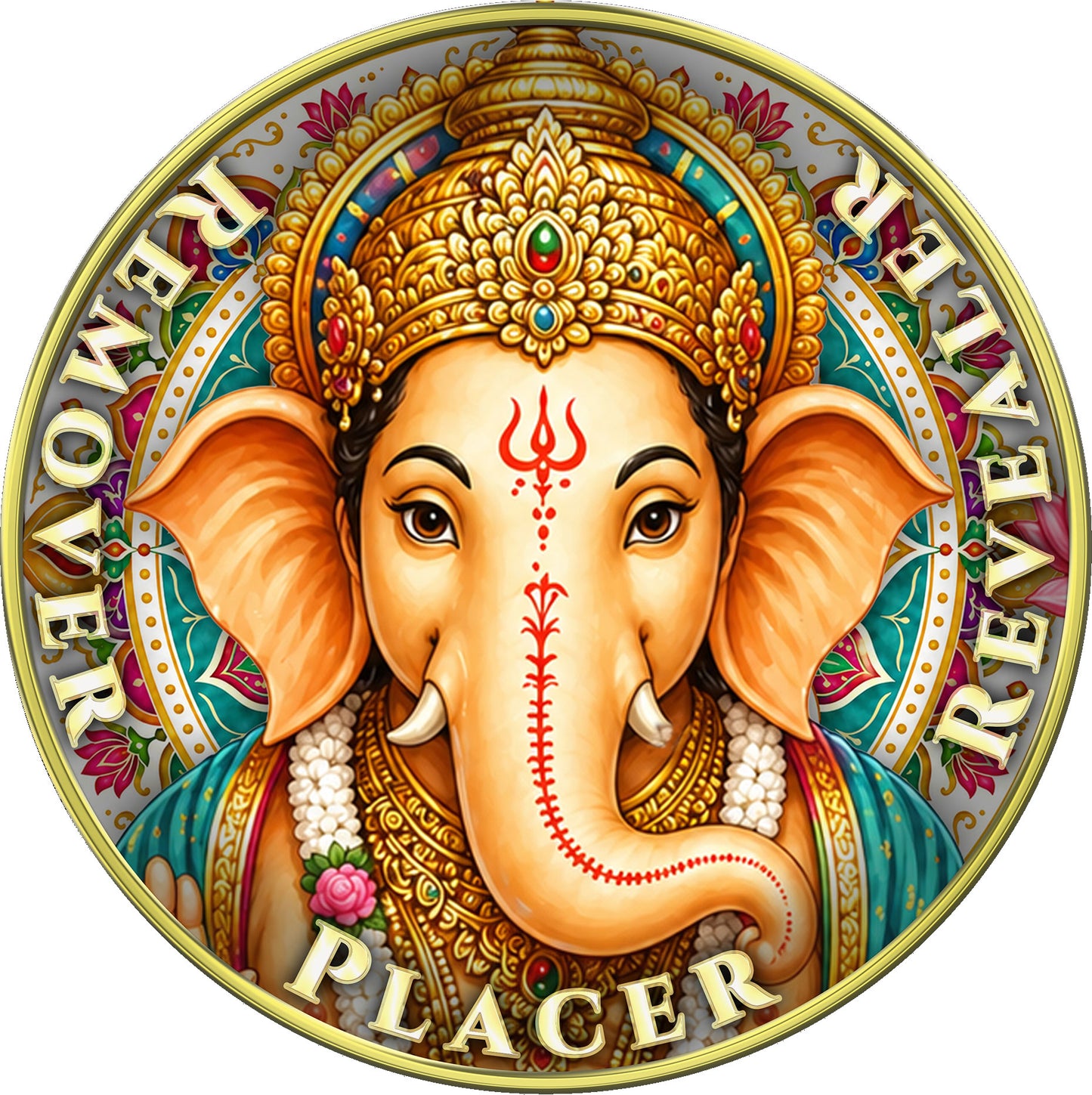 "Renewal, Reverence, Placer" Medallion