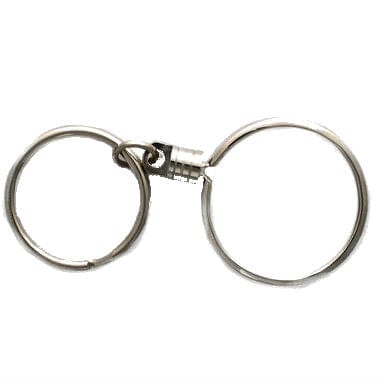 Key Chain recovery medallion Holder - Silver