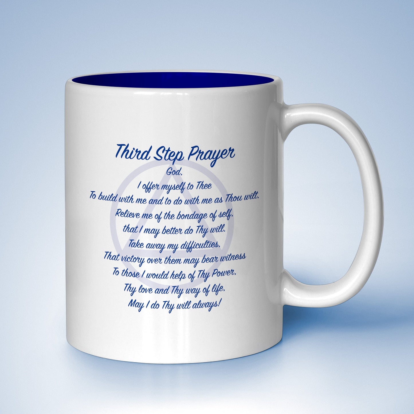 Third Step Prayer Mug