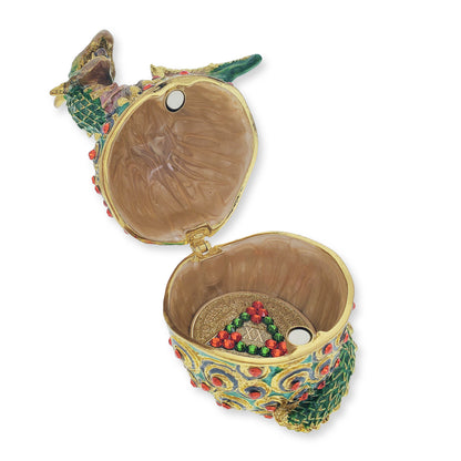 Dragon Egg Bling Box with matching Medallion