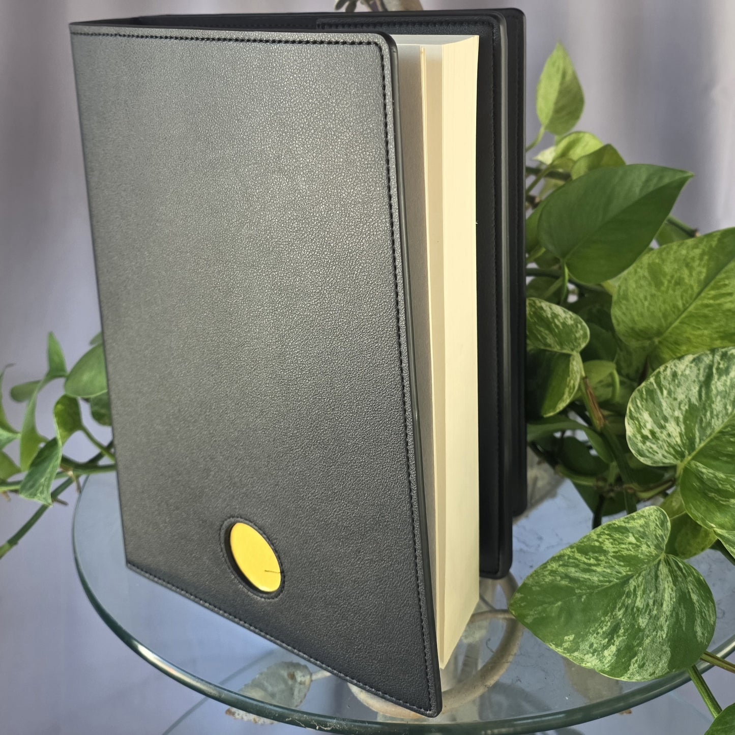 Black Double AA Big Book Cover | Large Print Big Book & 12n12 Cover