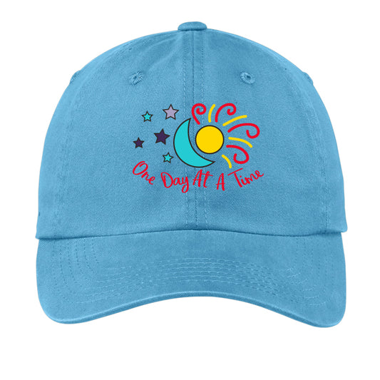 One Day At A Time with Moon, Sun, Confetti Hat