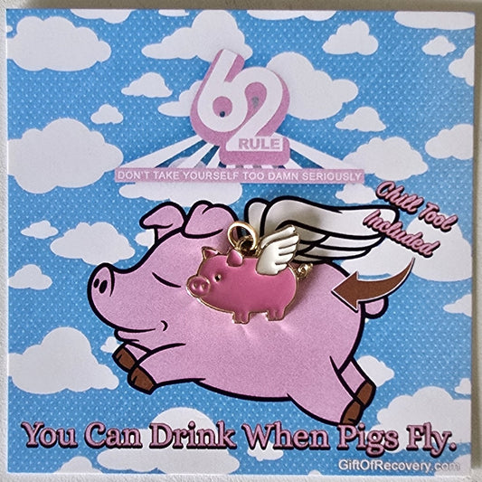 Rule 62 Pig with Wings - You Can Drink When Pigs Fly
