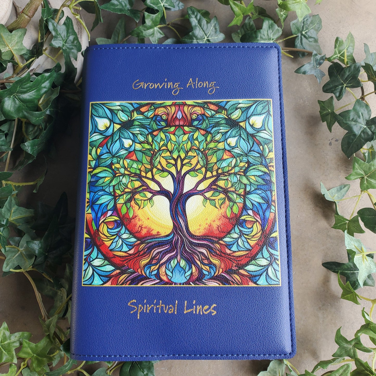 Tree Double Book Cover for Big Book and 12n12
