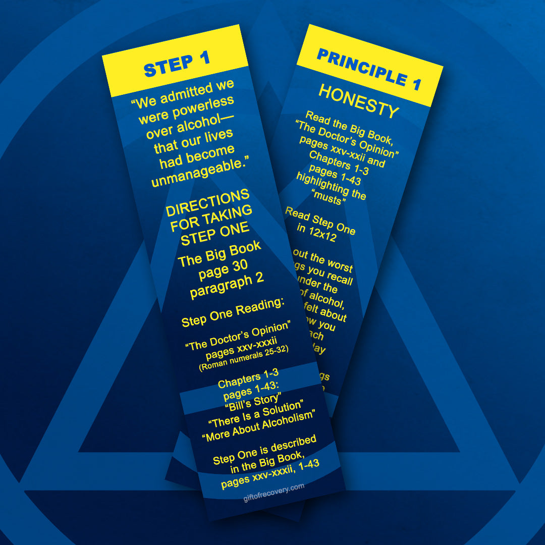 Step 1 & the Principle of Honesty Directions Bookmark