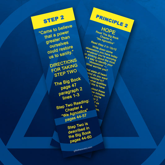 Step 2 & the Principle of Hope Directions Bookmark