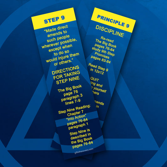 Step 9 & the Principle of Discipline Directions Bookmark