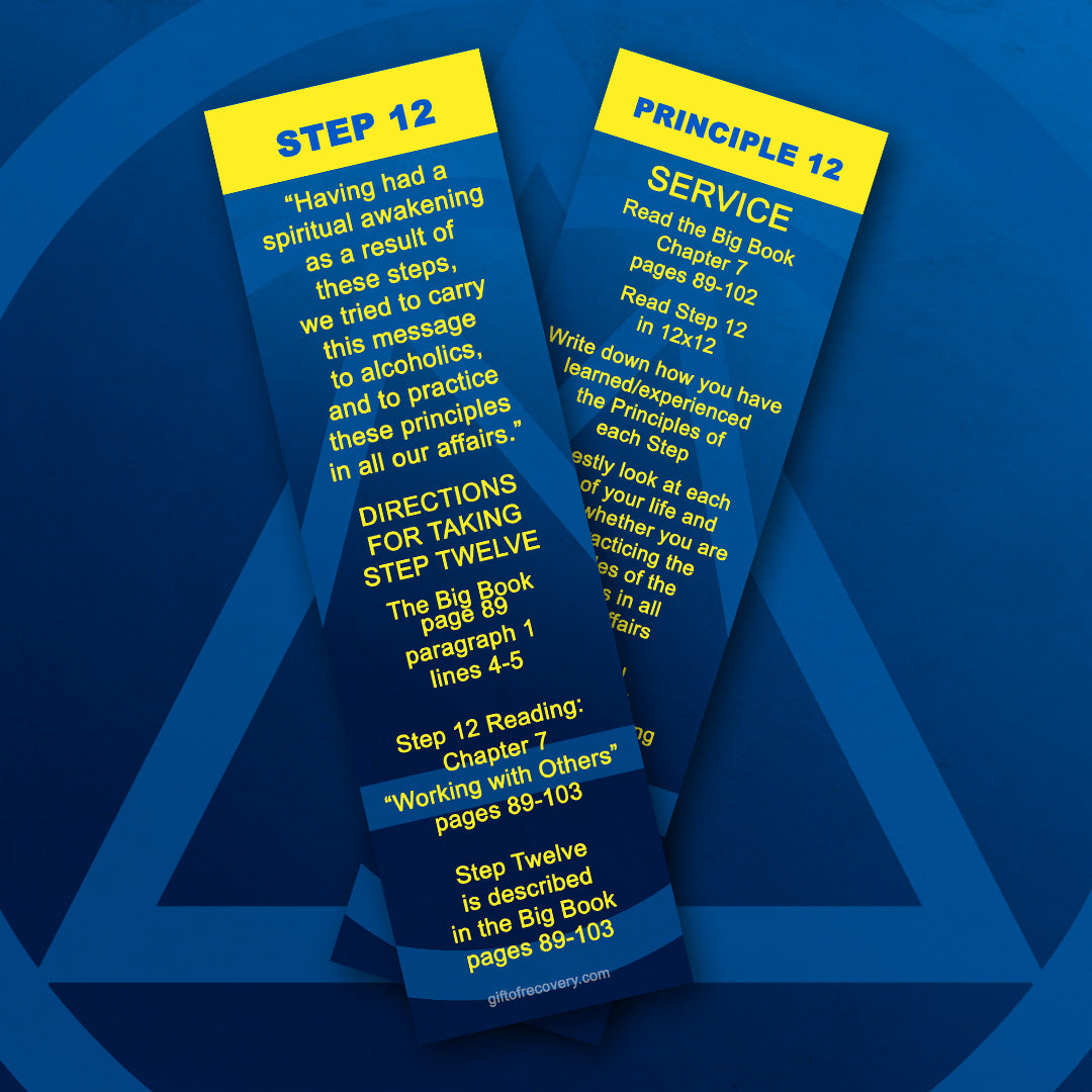 Step 12 & the Principle of Service Directions Bookmark