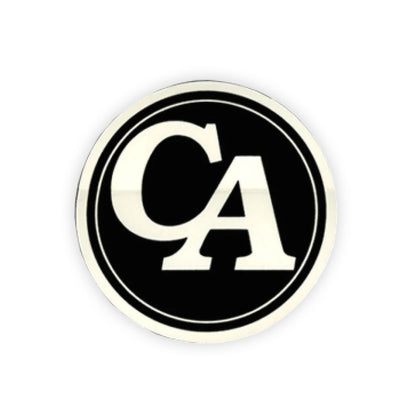 CA Initial Recovery Sticker