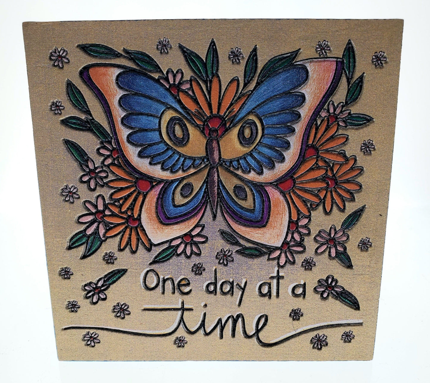 One Day at a Time Butterfly God Box