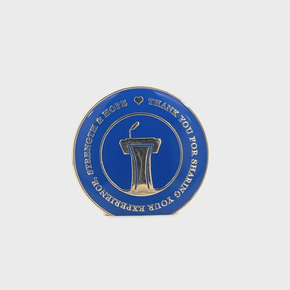 AA Speaker Medallion - Shared in a General Way