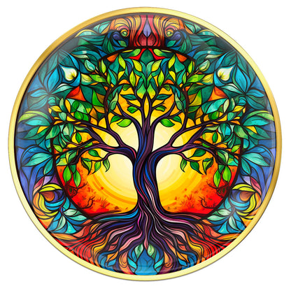 Tree Medallion - Growing Along Spiritual Lines
